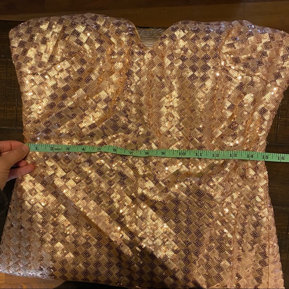 Mark & James by Badgley Mischka Sequin Mini Dress - Picture 11 of 13